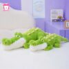 Cá Sấu Bông Nằm Xanh Lá 325