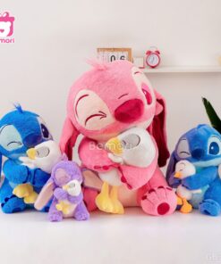 Gấu Bông Stitch Ôm Vịt